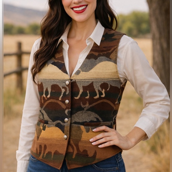 Pendleton Jackets & Blazers - Pendleton vintage early 70s Tantanka vest extraordinary condition. Unisex.